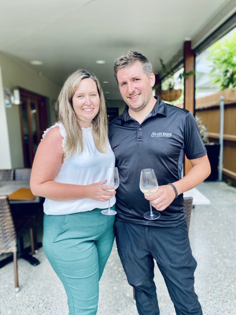 Restaurant Manager Leah And Head Chef Loic