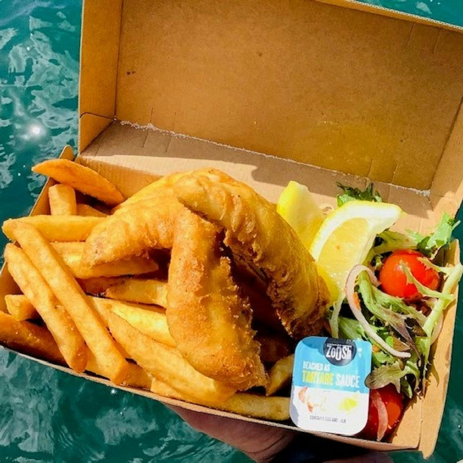 Beer Battered Snapper & Chips