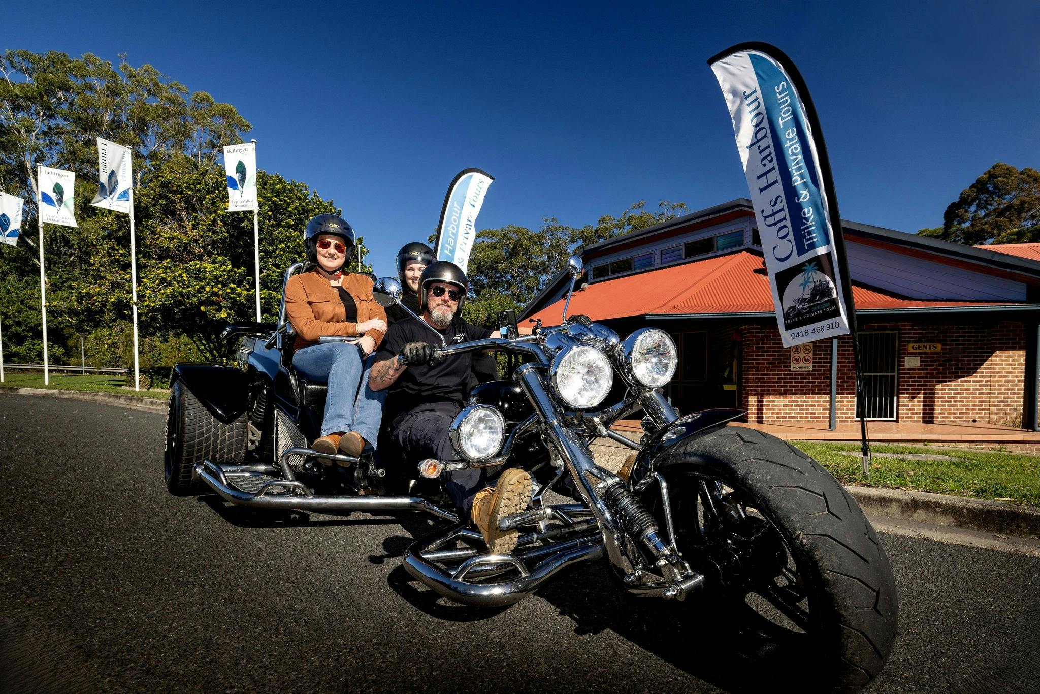 The coastal township of Urunga